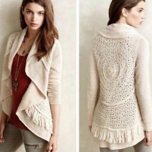 Anthropologie by Knitted & Knotted Cardigan